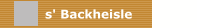s' Backheisle                                      das Backh&auml;uschen